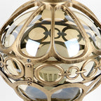 Premium Outdoor Die-Cast Aluminum Globe Pillar Light