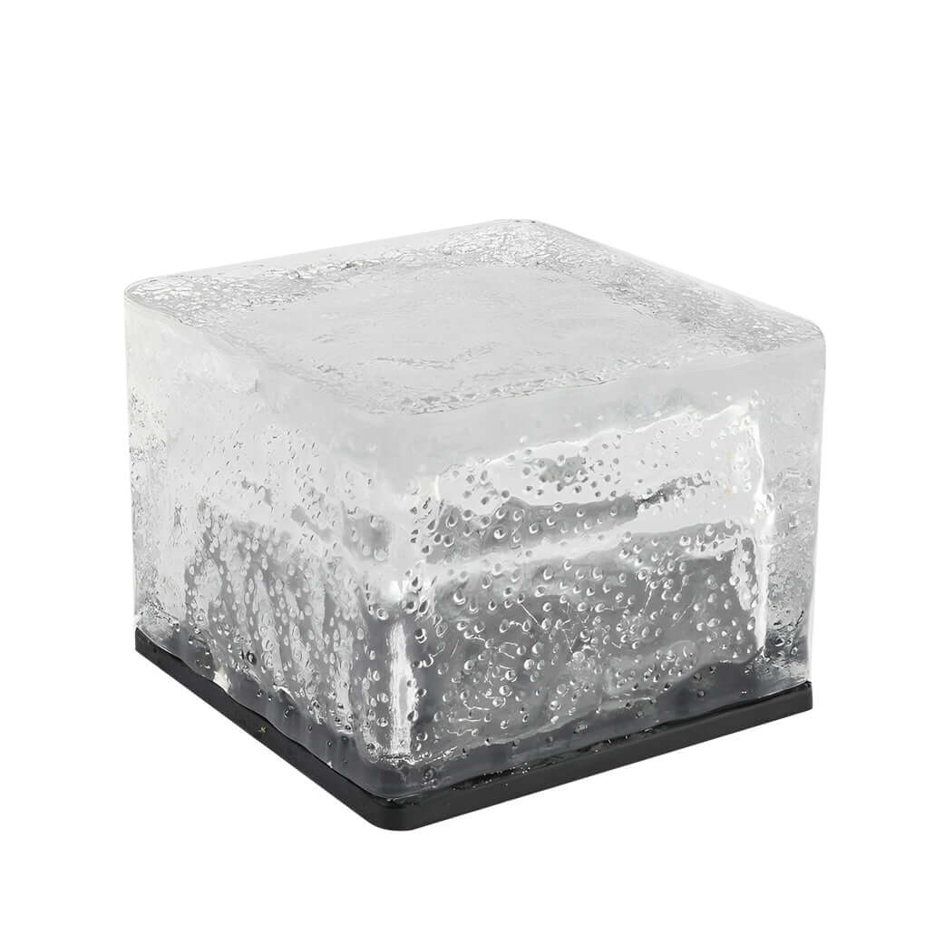 Modern Solar Outdoor Ice Cube Step Lights