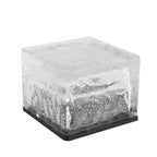 Modern Solar Outdoor Ice Cube Step Lights