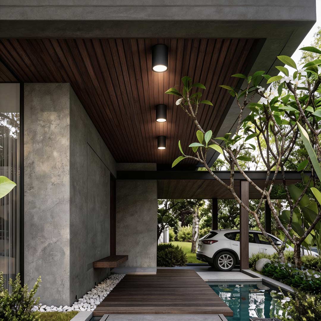 Premium Waterproof LED Outdoor Ceiling Downlight