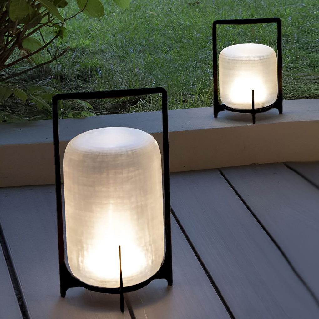 Premium Waterproof LED Outdoor Lantern with Modern Handle
