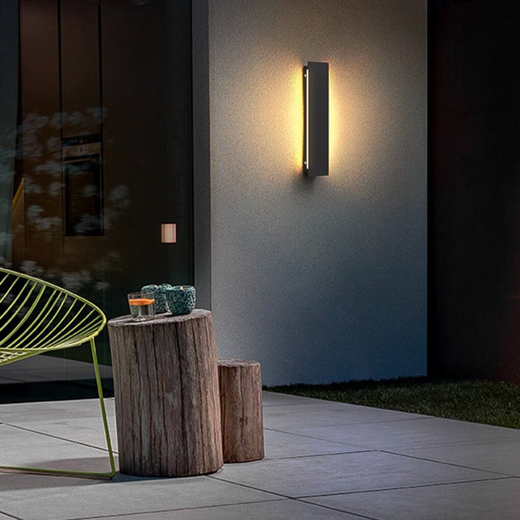 Modern Waterproof LED Linear Outdoor Wall Light