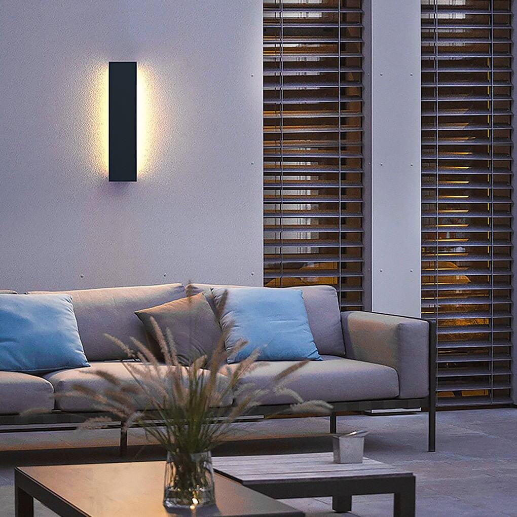 Modern Waterproof LED Linear Outdoor Wall Light