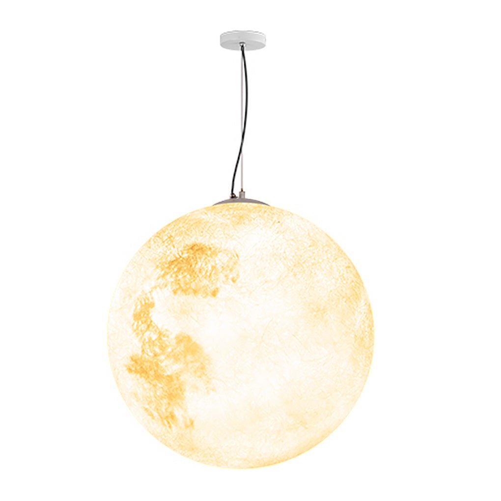 Premium Outdoor Spherical Moon Lamp - Resin Landscape Decor