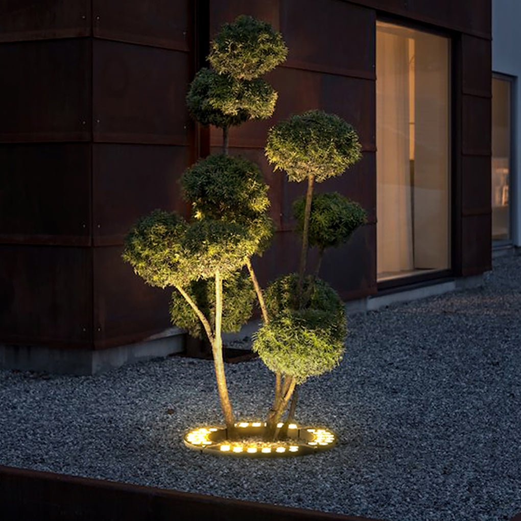 Premium Outdoor Waterproof LED Tree Ring Landscape Light