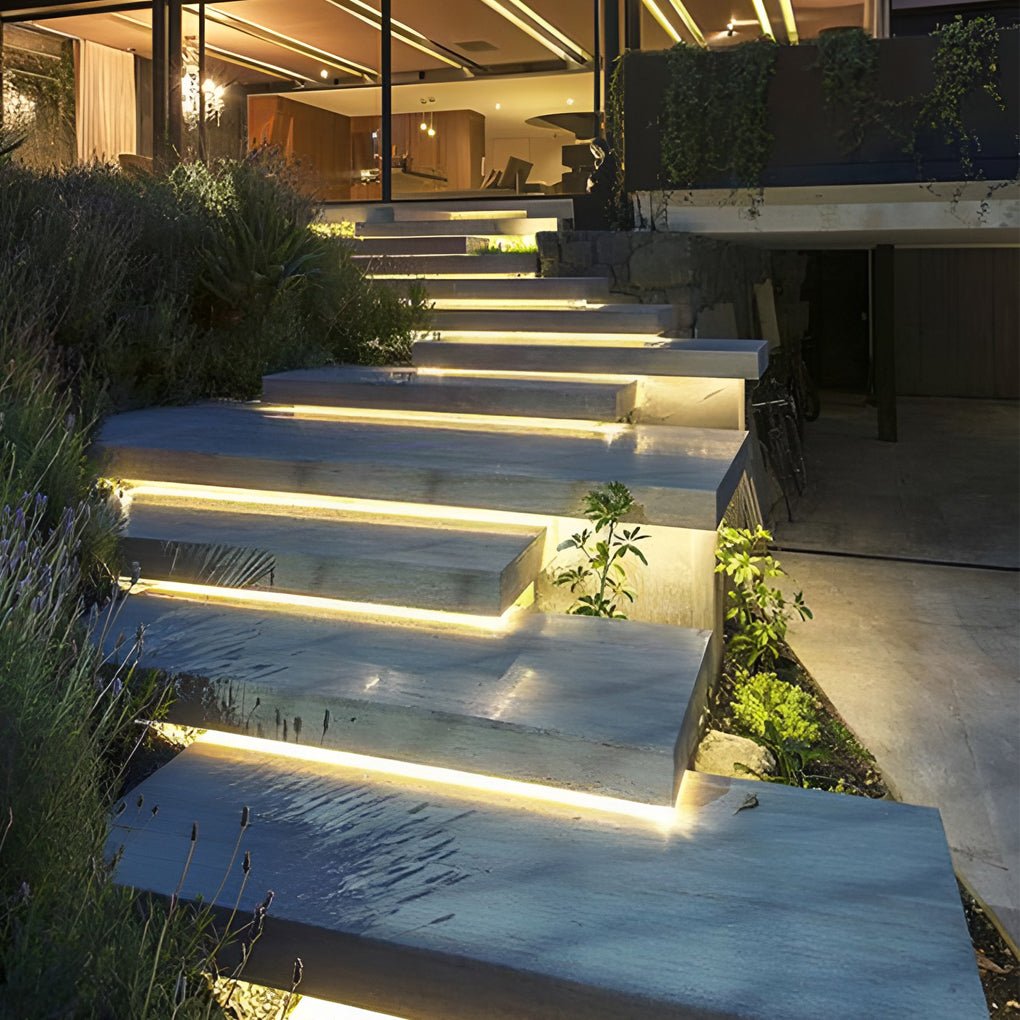 Waterproof Flexible LED Strip Lights for Outdoor Use - Cuttable Modern Design