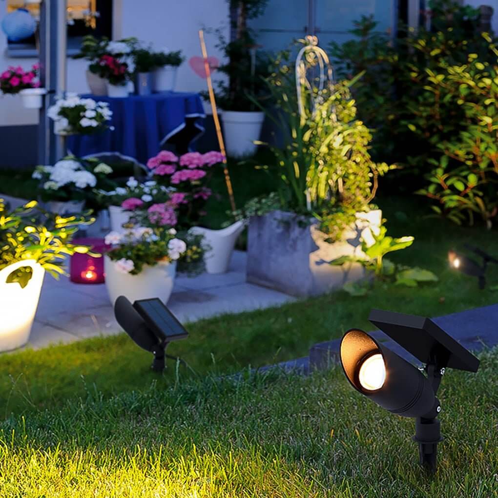 Premium Solar Spotlight for Outdoor Trees and Landscape Lighting