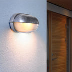 Retro Waterproof Oval Bulkhead Light - Industrial Style