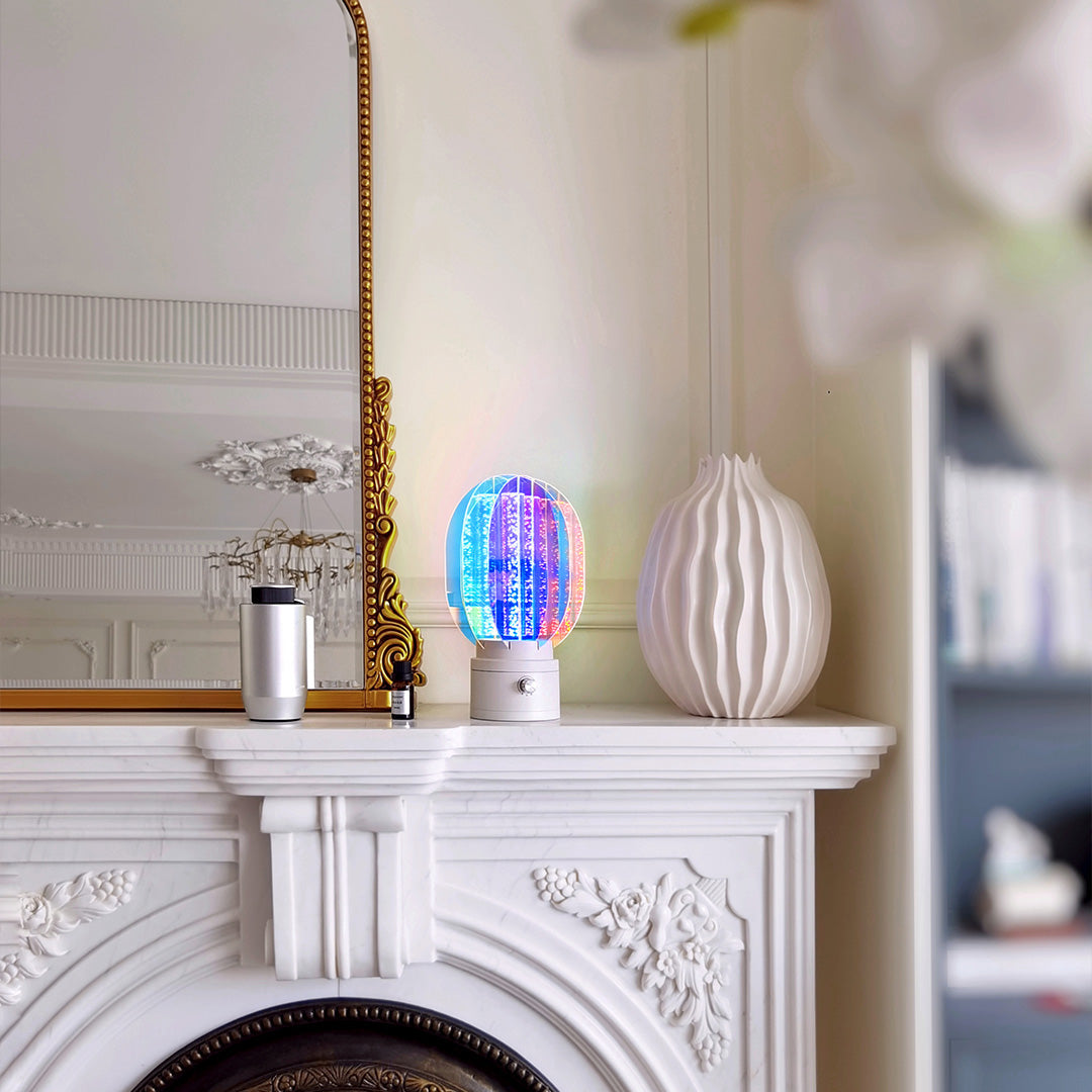 Unique LED Decorative Table Lamps - Colorful Aluminum Design