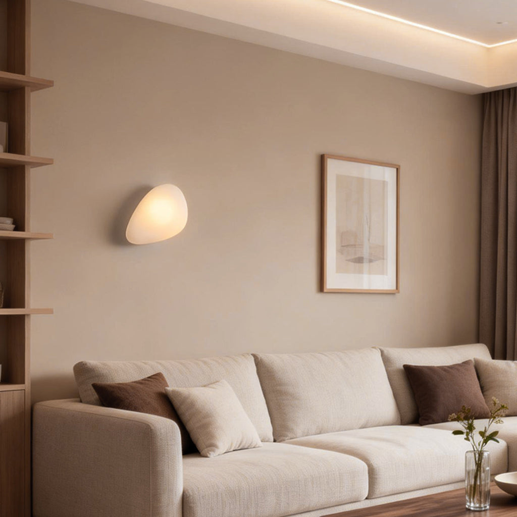 Modern Glass Pebbles Wall Lamp - Elegant Decorative Lighting