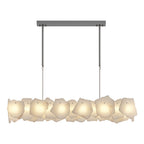 Premium LED Cloud Stone Chandelier with Full Copper Ceiling Fixture
