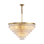 Minimalist Full-Copper Chandelier - Luxury Ceiling Light