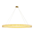 Luxury Copper Circular Chandelier Ceiling Light