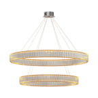 Premium Crystal Round Chandelier - Elegant Ceiling Light