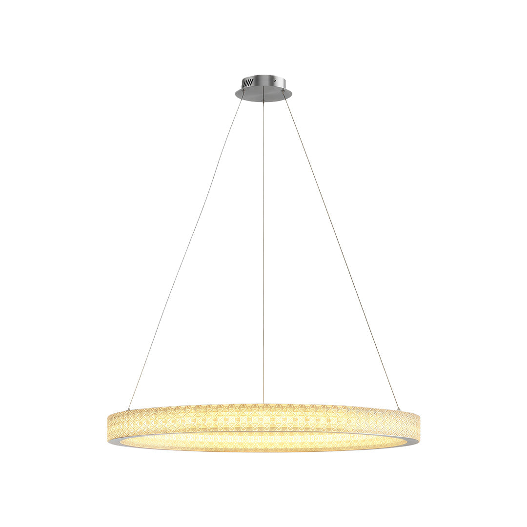 Luxury Copper Circular Chandelier Ceiling Light