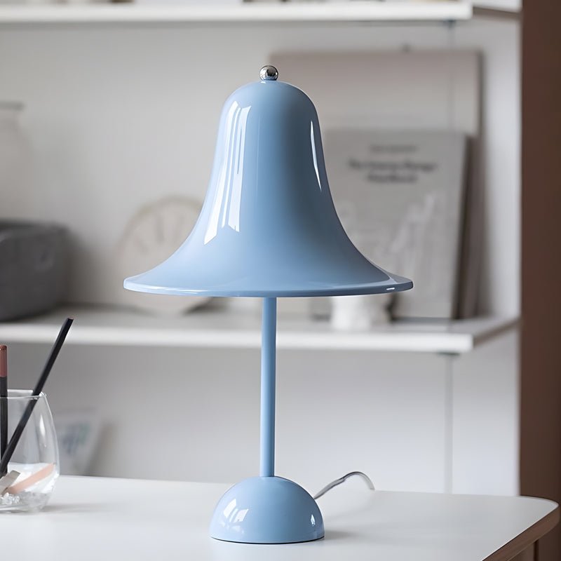 Nordic Portable Hat Table Lamp - Polished Iron LED Design