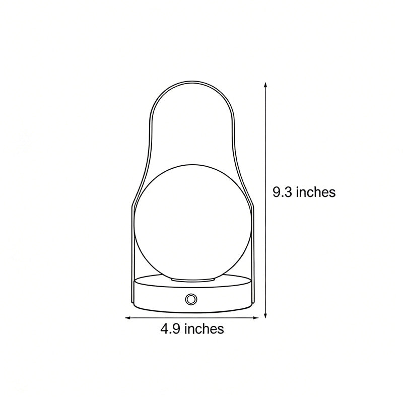 Touch-Control Portable Rechargeable LED Lantern