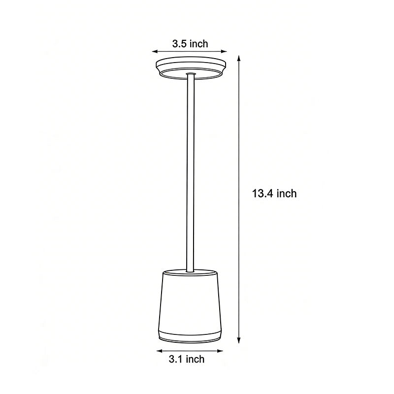 Rechargeable LED Table Lamp - Portable Atmosphere Light