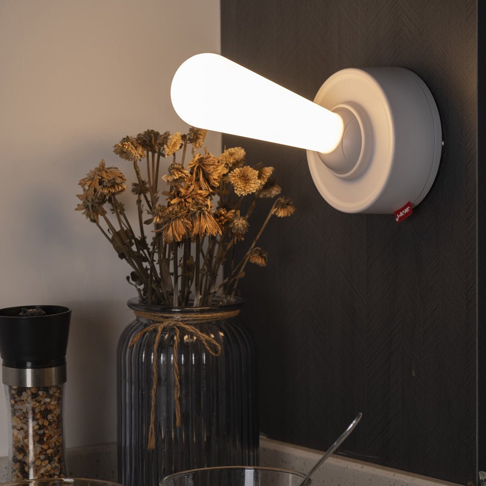 Modern Portable USB Bedside Night Light with Toggle Switch and Warm Glow
