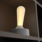 Modern Portable USB Bedside Night Light with Toggle Switch and Warm Glow