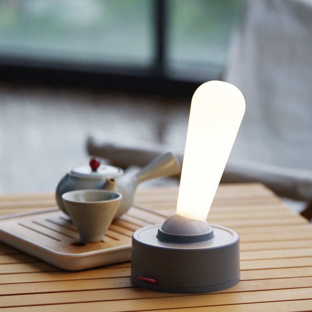 Modern Portable USB Bedside Night Light with Toggle Switch and Warm Glow