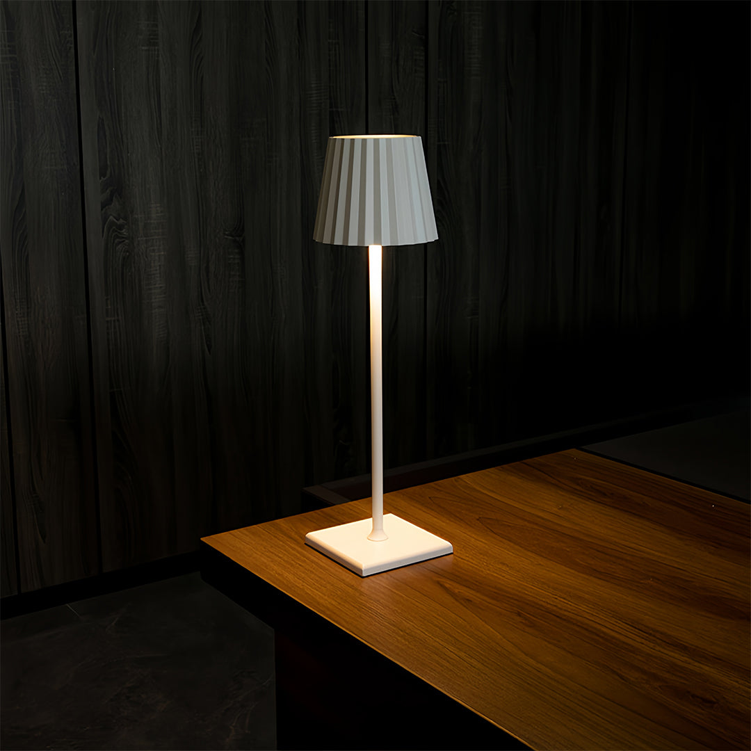 Rechargeable Touch-Controlled Cordless Metal Table Lamp