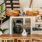 Premium Rattan Wabi-Sabi Pendant Light Fixture