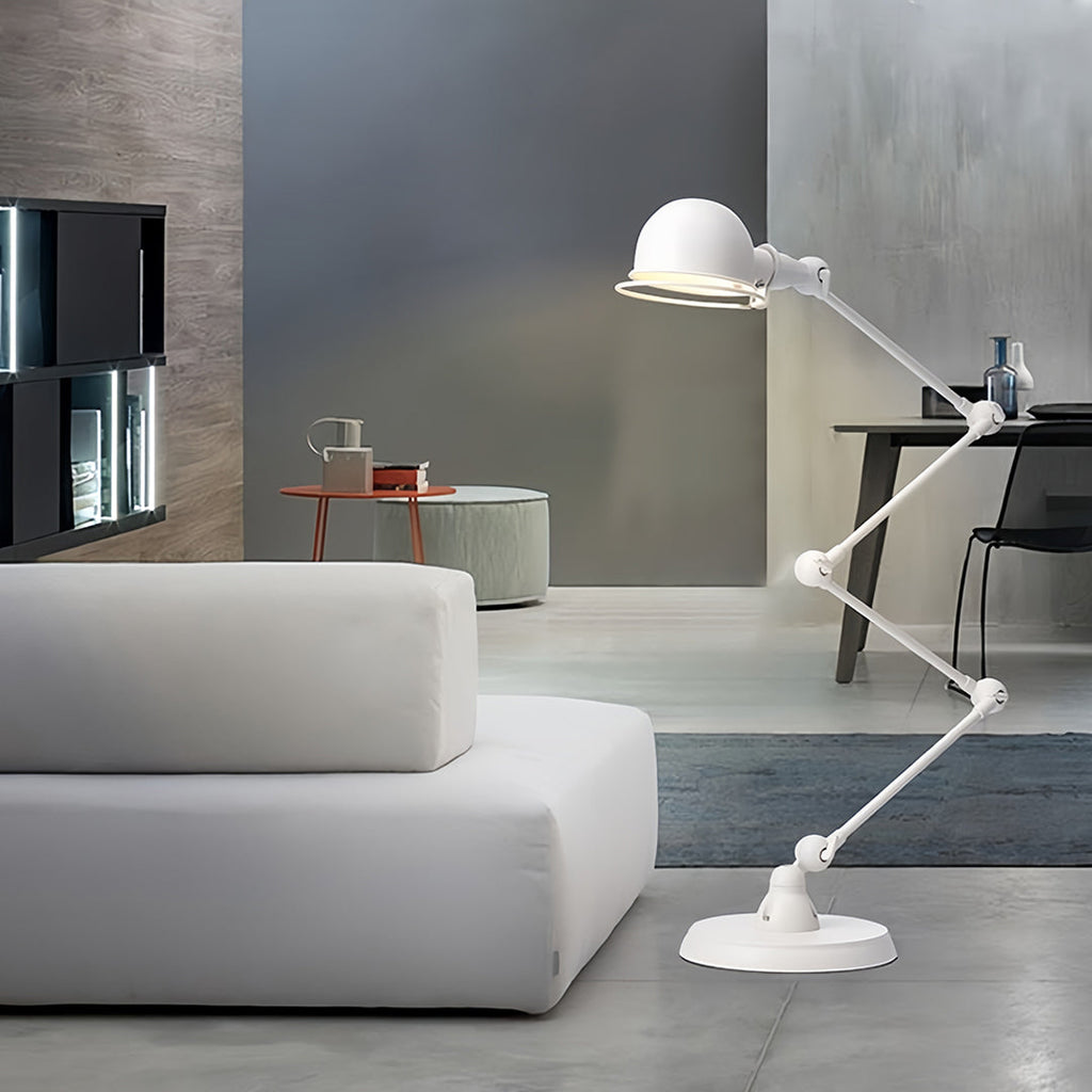 Industrial Standing Floor Lamp for Living Room Reading
