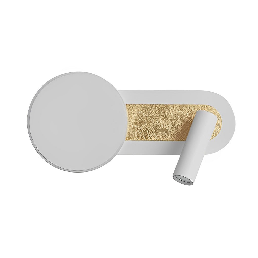 Modern Wall-Mounted Dual-Light Reading Lamp for Bed