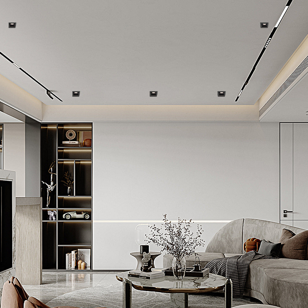Modern LED Recessed Ceiling Spot Lights - Linear Design