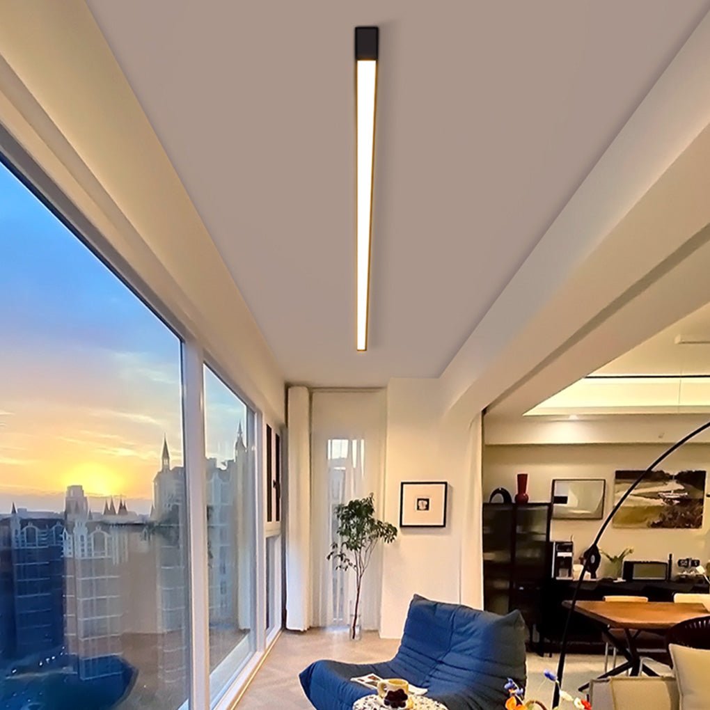 Modern Minimalist Linear LED Ceiling Light