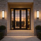Modern Waterproof LED Rectangle Outdoor Wall Light