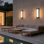 Modern Waterproof LED Rectangle Outdoor Wall Light