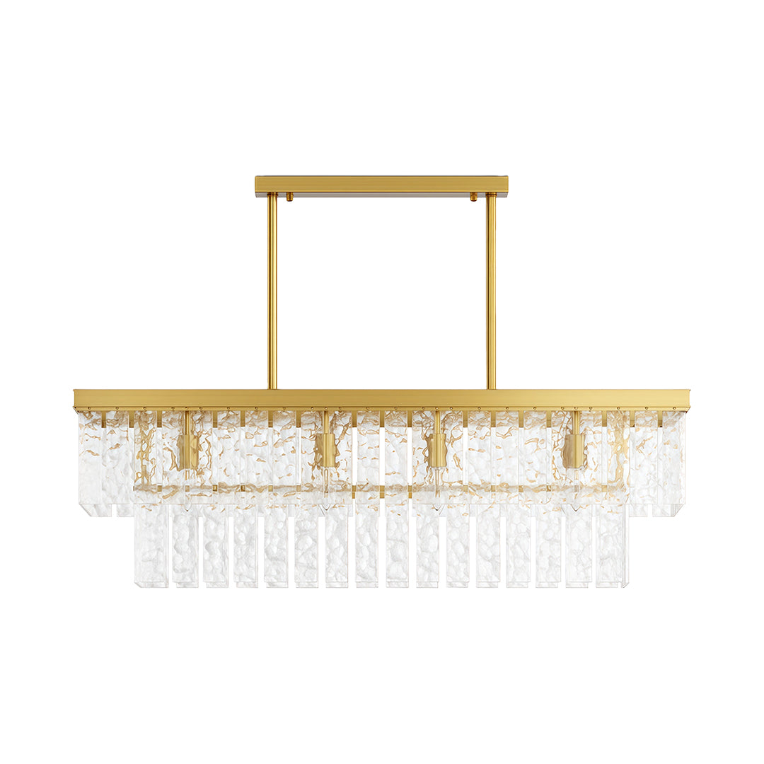 Minimalist Full-Copper Chandelier - Luxury Ceiling Light