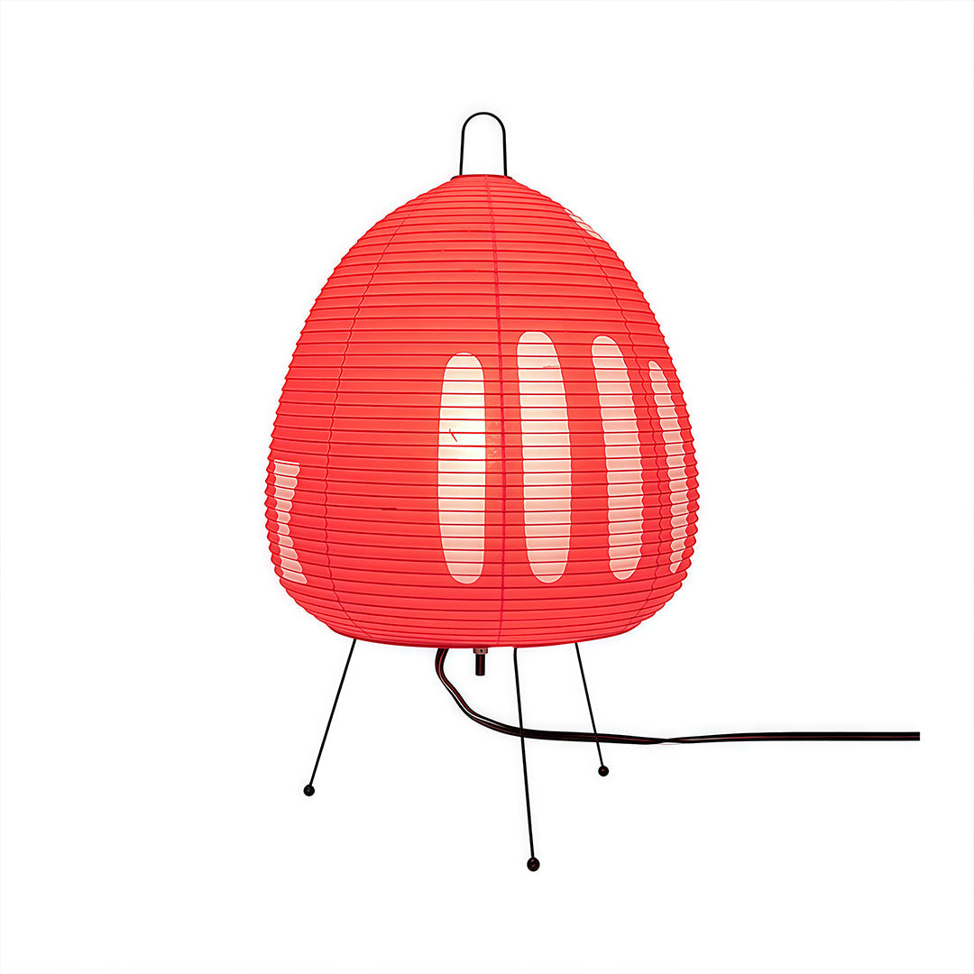 Minimalist Wabi-Sabi Rice Paper Table Lamp
