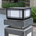 Waterproof Vintage Square Pillar LED Light