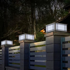 Waterproof Vintage Square Pillar LED Light