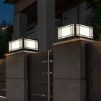 Waterproof Vintage Square Pillar LED Light