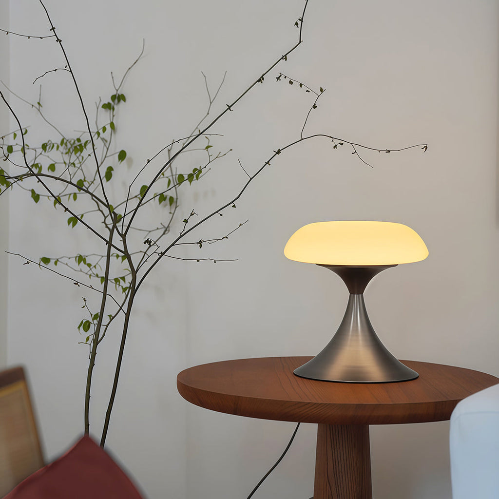 Elegant Retro Mushroom Table Lamp - Atmospheric Home Decor