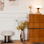 Elegant Retro Mushroom Table Lamp - Atmospheric Home Decor