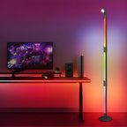 Premium RGB Rotating Floor Lamp with Remote Control and Spotlight