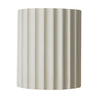 Nordic Ribbed Wall Sconces - Up and Down LED Lighting