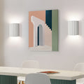 Nordic Ribbed Wall Sconces - Up and Down LED Lighting