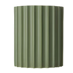 Nordic Ribbed Wall Sconces - Up and Down LED Lighting