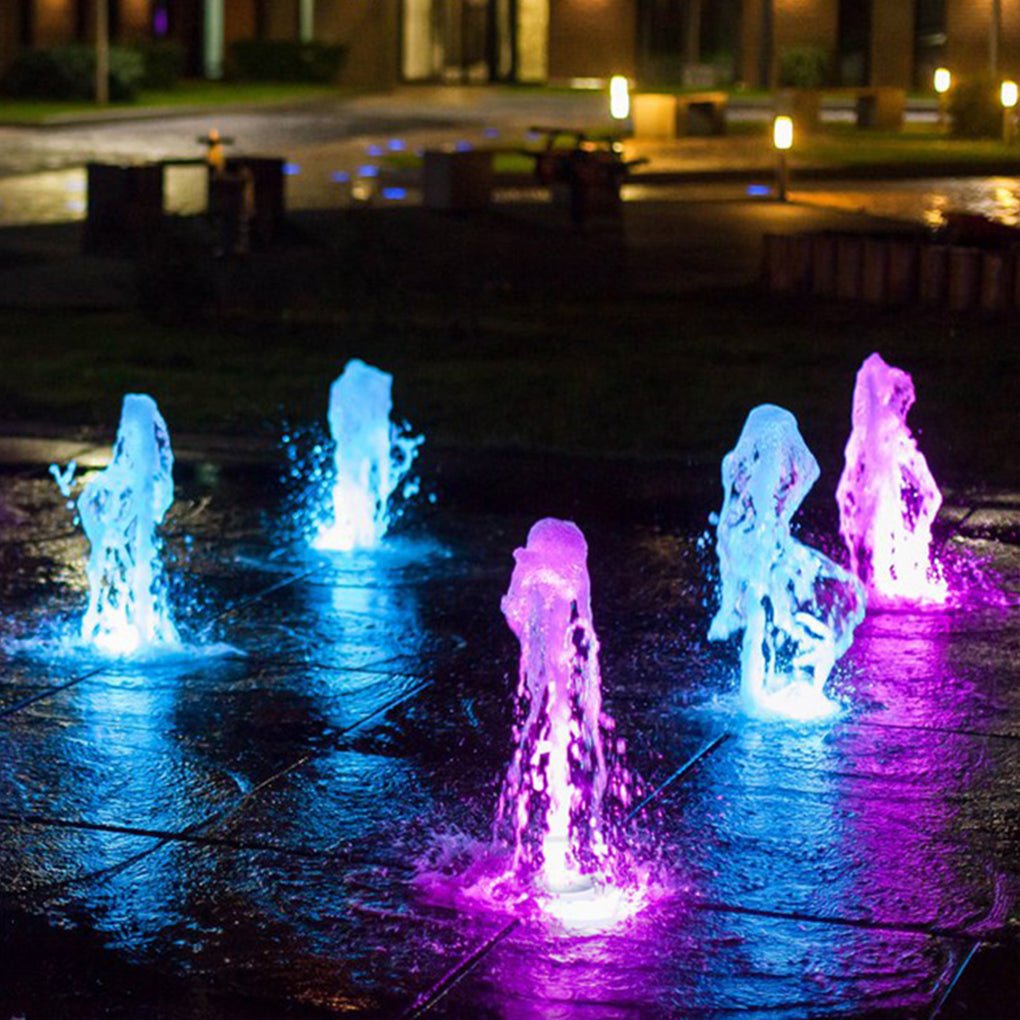 Premium Waterproof LED Stainless Steel Water Fountain Light