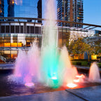 Premium Waterproof LED Stainless Steel Water Fountain Light