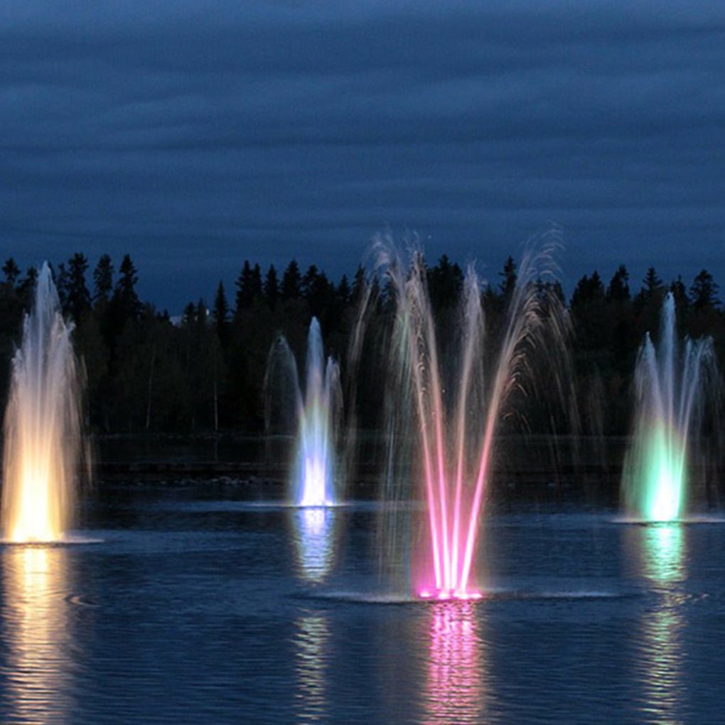 Premium Waterproof LED Stainless Steel Water Fountain Light