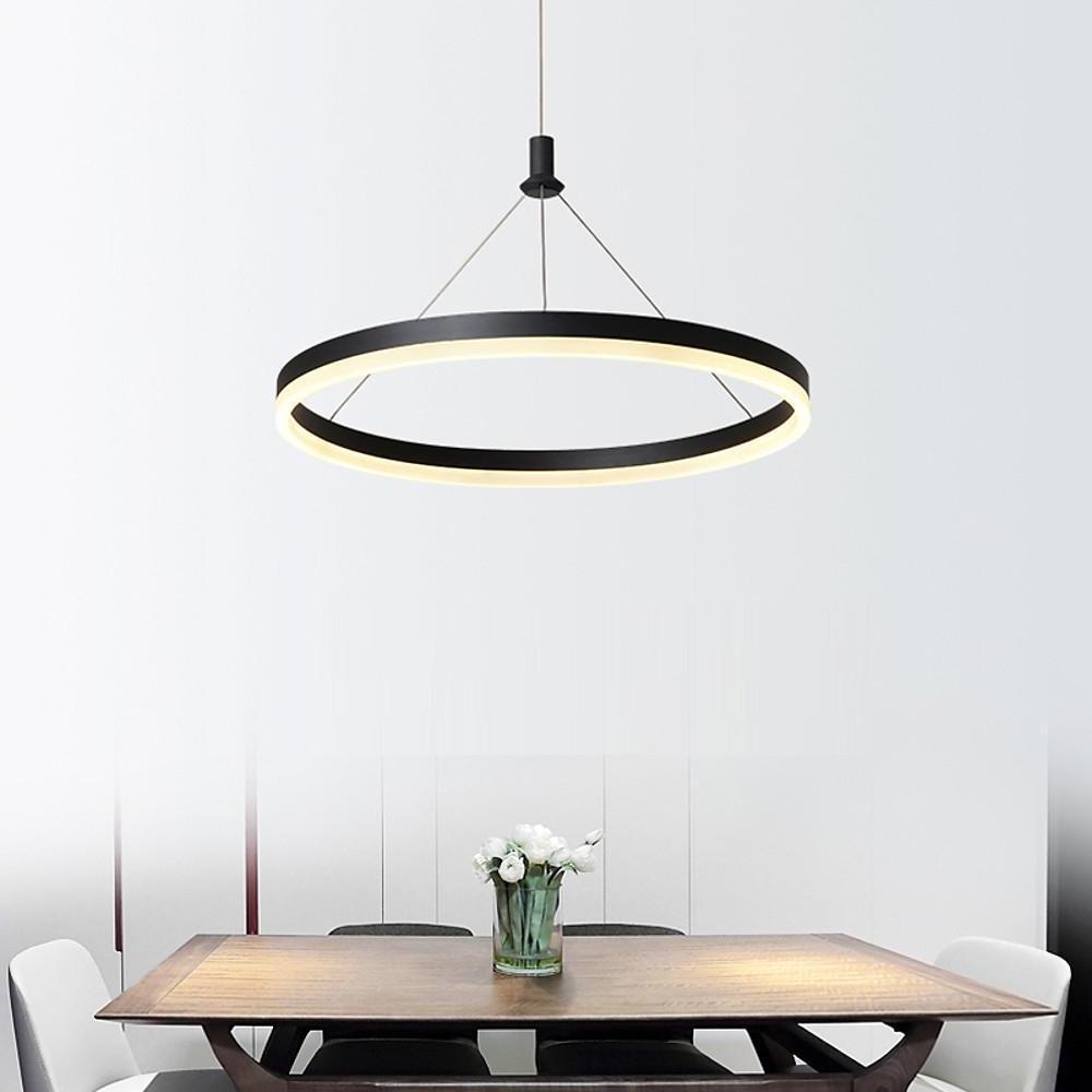 Corona Modern LED Ring Chandelier - Available in 12'', 16'', and 24'' Sizes