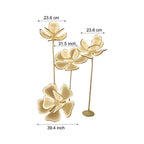 Modern Acrylic Flower Floor Lamp with LED Ambient Lighting