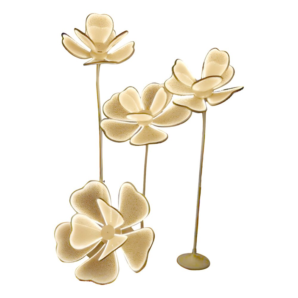 Modern Acrylic Flower Floor Lamp with LED Ambient Lighting